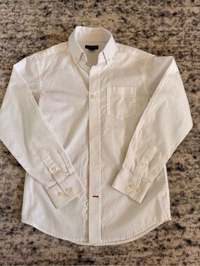 Tommy Hilfiger Boys' White Button-Down Shirt